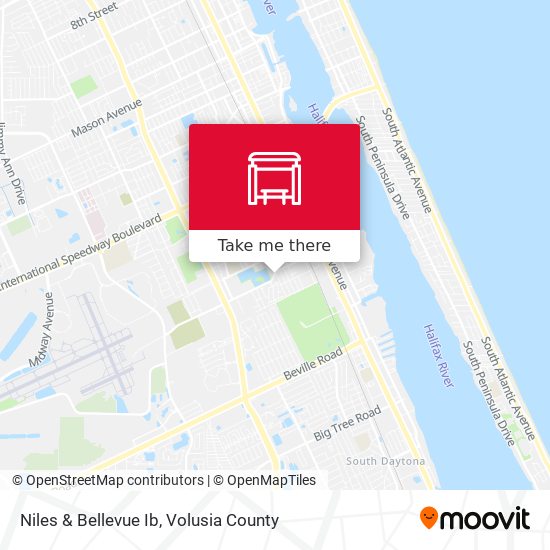 Niles & Bellevue Ib map