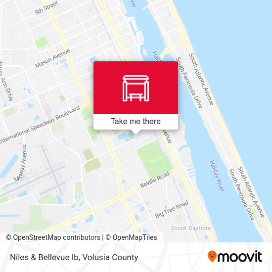 Niles & Bellevue Ib map
