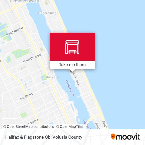 Halifax & Flagstone Ob map
