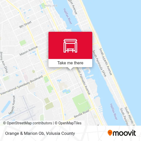 Orange & Marion Ob map
