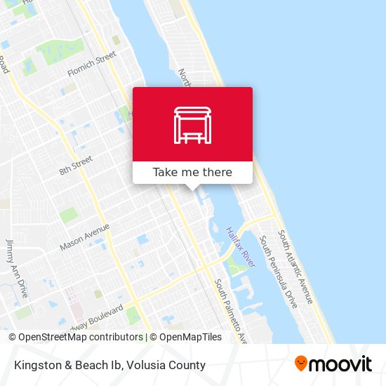 Kingston & Beach Ib map