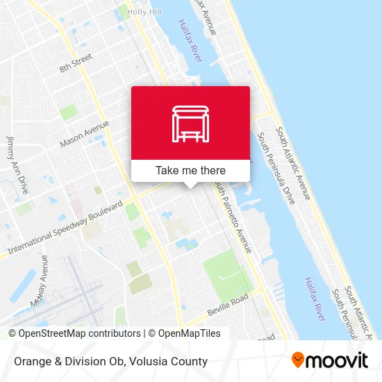Orange & Division Ob map