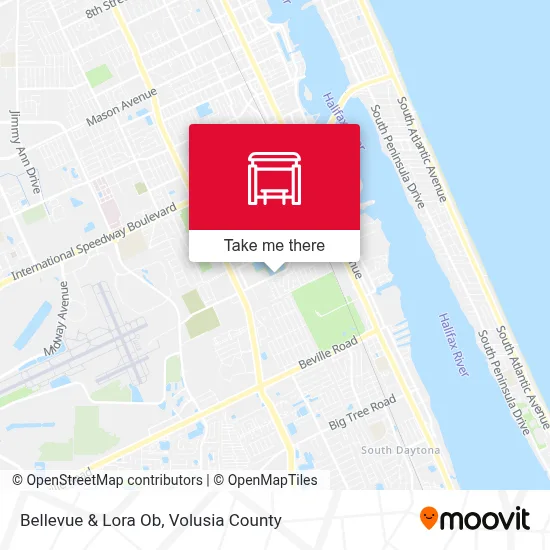 Bellevue & Lora Ob map