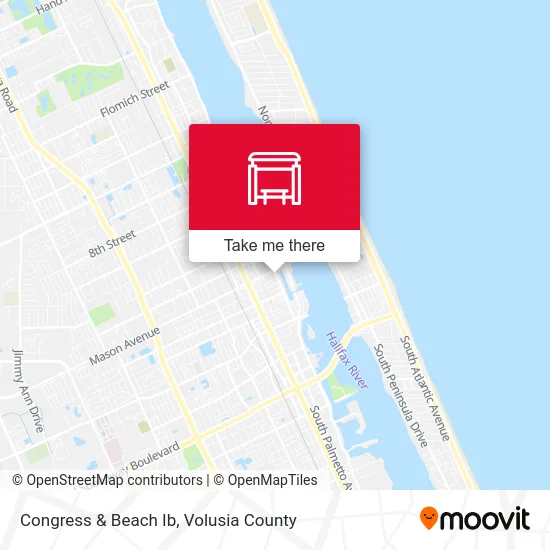 Congress & Beach Ib map