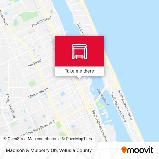 Madison & Mulberry Ob map