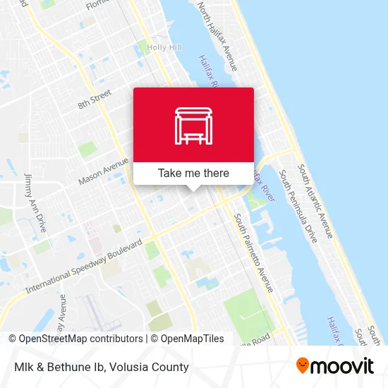 Mlk  &  Bethune Ib map