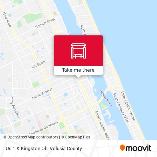 Us 1 & Kingston Ob map