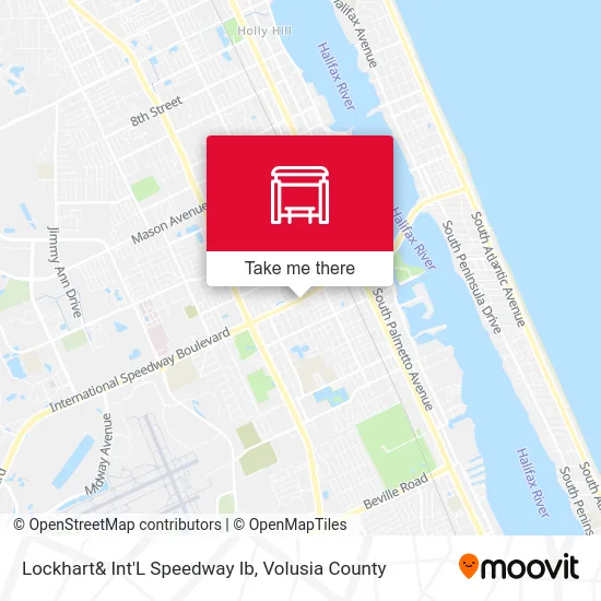 Lockhart& Int'L Speedway Ib map