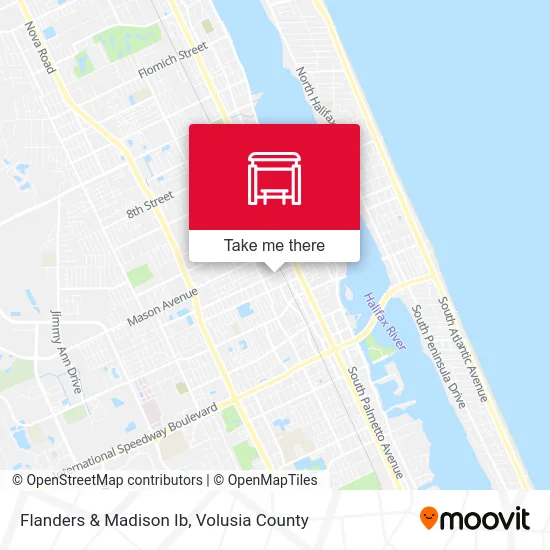 Flanders & Madison Ib map