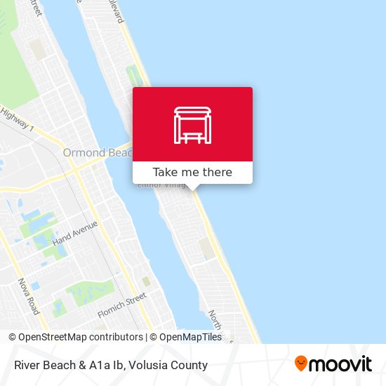 River Beach & A1a Ib map