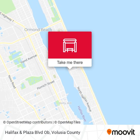 Halifax & Plaza Blvd Ob map