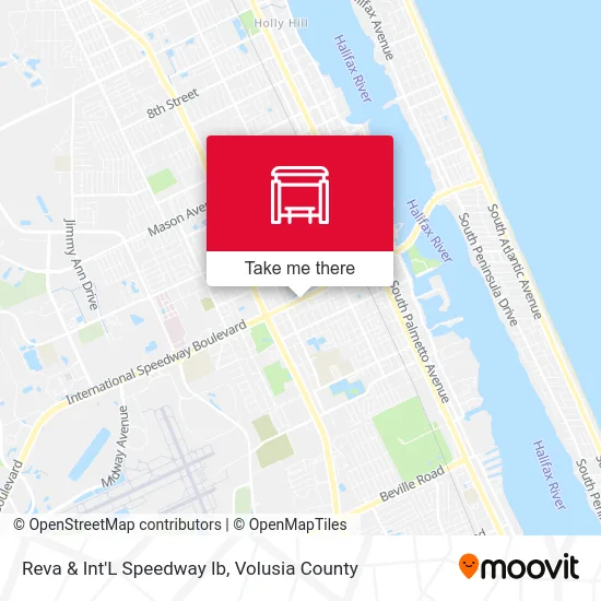 Reva & Int'L Speedway Ib map