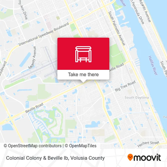 Colonial Colony & Beville Ib map