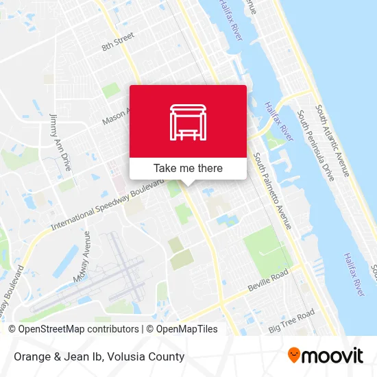 Orange & Jean Ib map