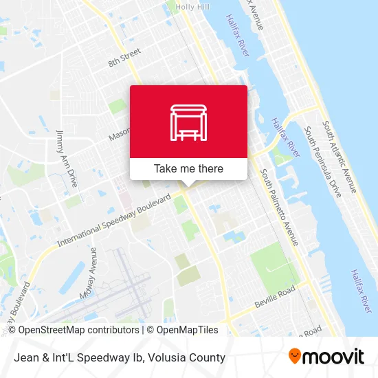 Jean & Int'L Speedway Ib map