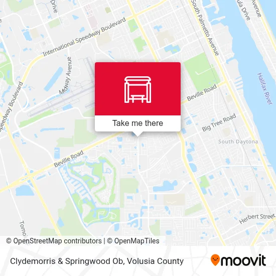 Clydemorris & Springwood Ob map