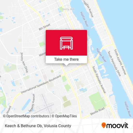 Keech & Bethune Ob map