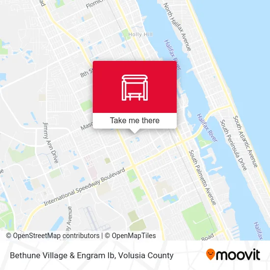 Bethune Village & Engram Ib map