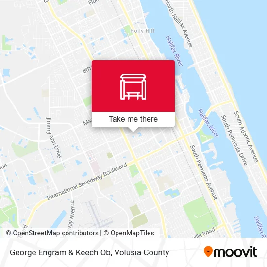 George Engram & Keech Ob map