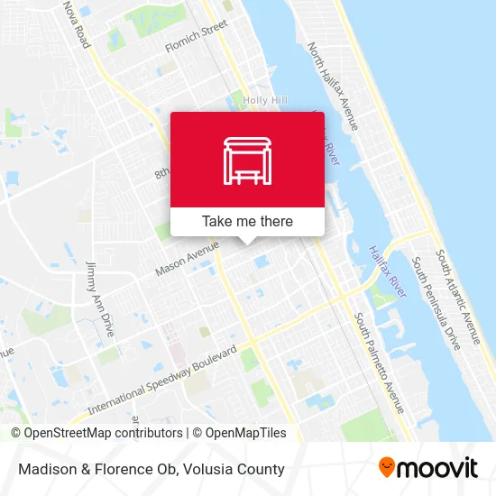 Madison & Florence Ob map