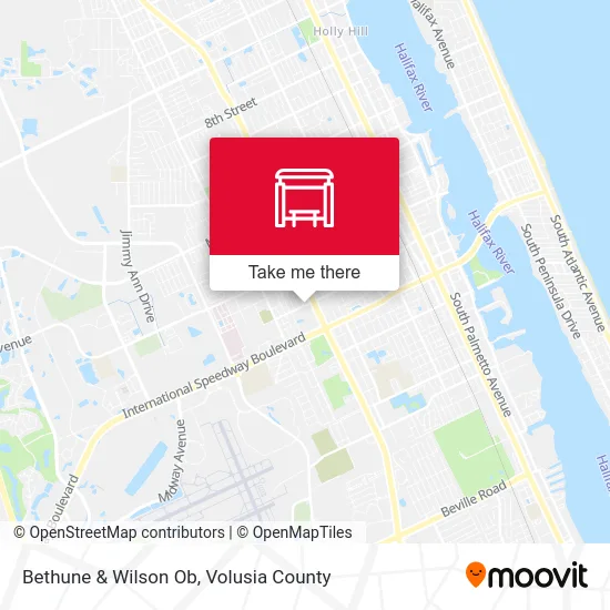 Bethune & Wilson Ob map