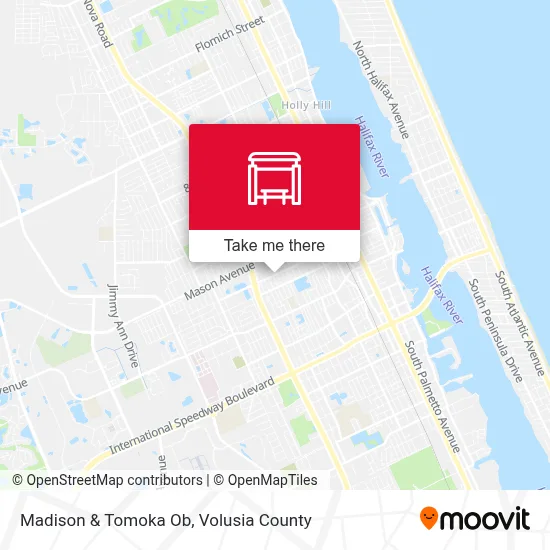 Madison & Tomoka Ob map