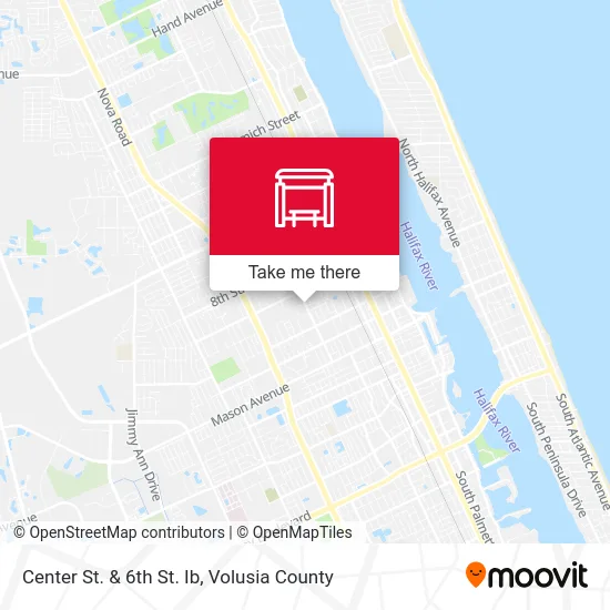 Center St. & 6th St. Ib map