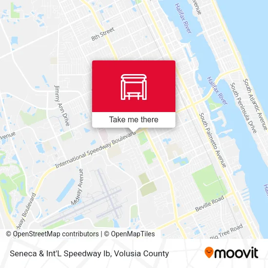 Seneca & Int'L Speedway Ib map