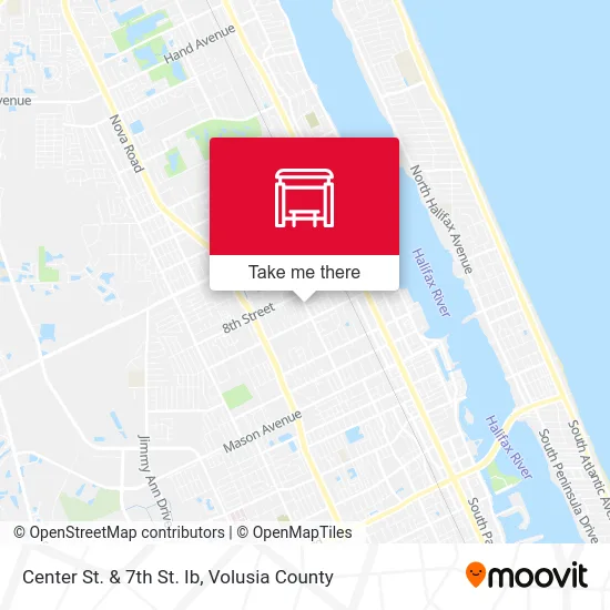 Center St. & 7th St. Ib map