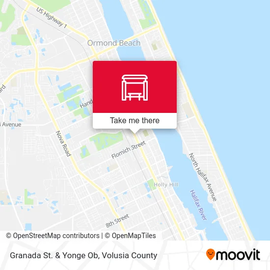 Granada St. & Yonge Ob map