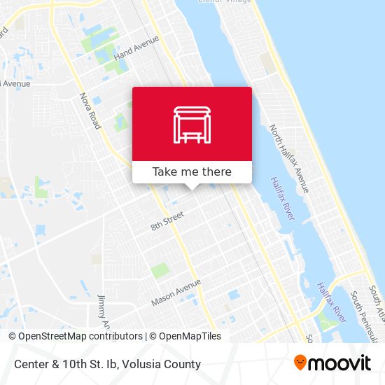 Center & 10th St. Ib map