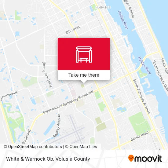 White & Warnock Ob map