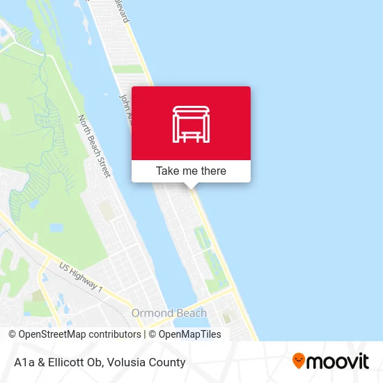 A1a & Ellicott Ob map