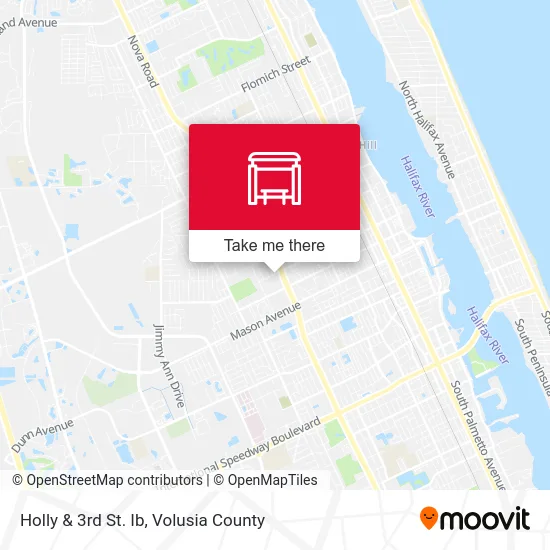 Holly & 3rd St. Ib map