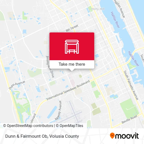 Dunn & Fairmount Ob map