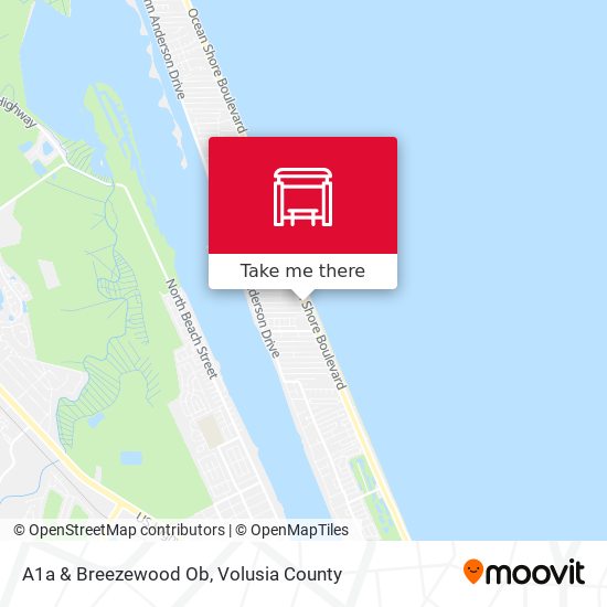 A1a & Breezewood Ob map