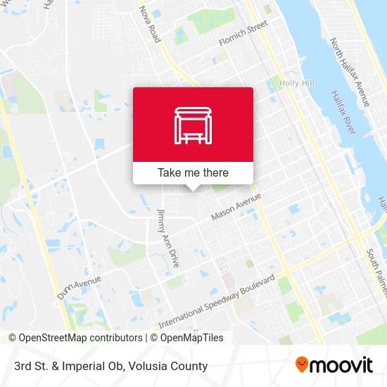 3rd St. & Imperial Ob map