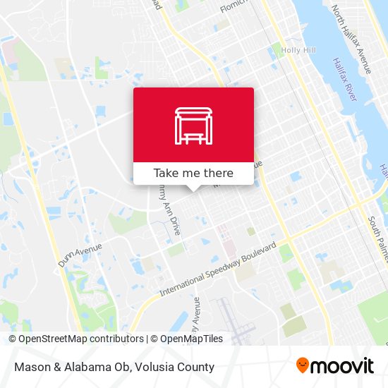 Mason & Alabama Ob map