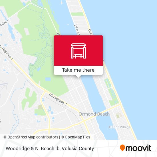 Woodridge & N. Beach Ib map