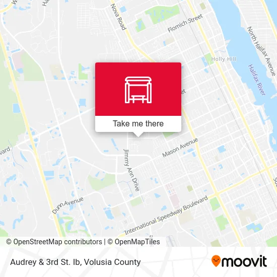 Audrey & 3rd St. Ib map