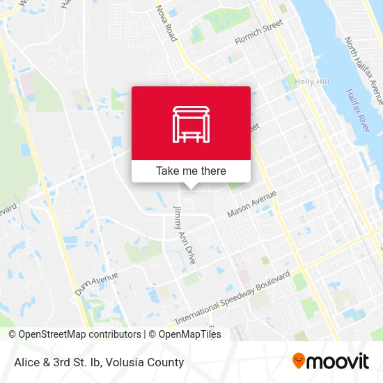 Alice & 3rd St. Ib map