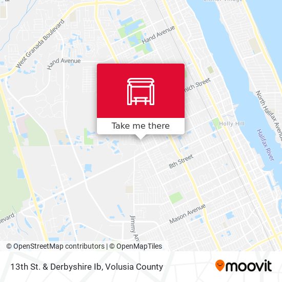13th St. & Derbyshire Ib map