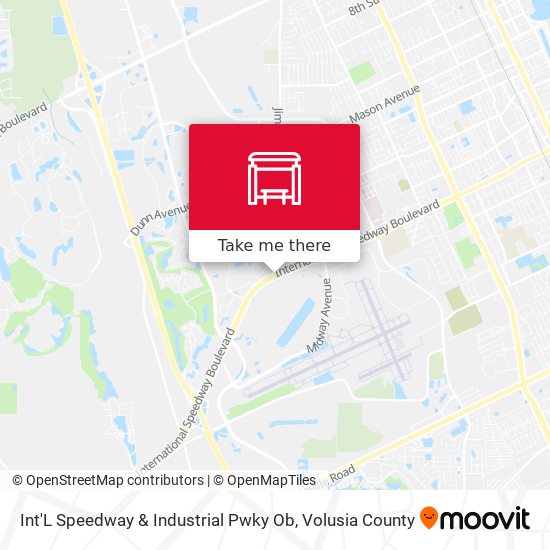 Mapa de Int'L Speedway & Industrial Pwky Ob