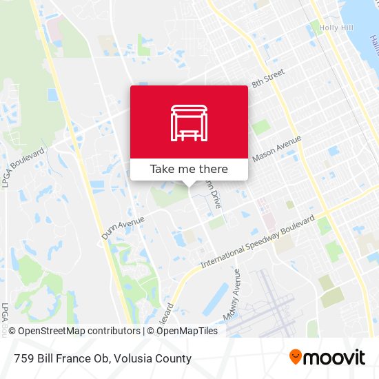 759 Bill France Ob map