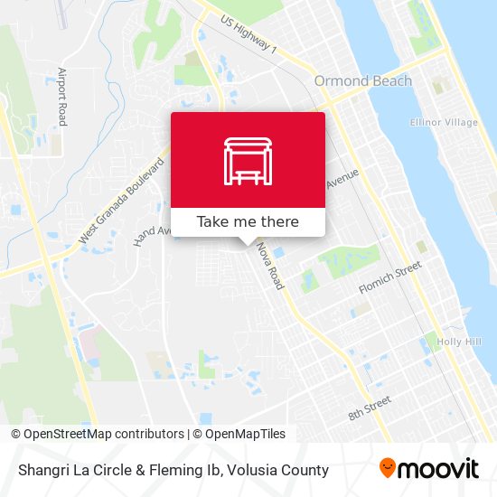 Mapa de Shangri La Circle & Fleming Ib