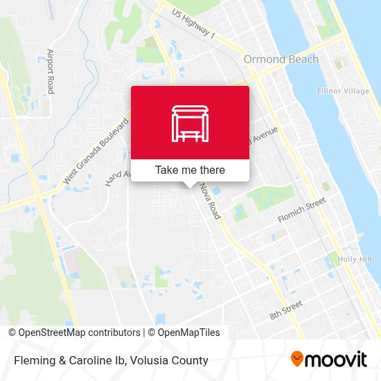 Fleming & Caroline Ib map