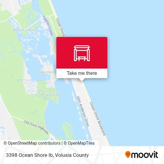 3398 Ocean Shore Ib map