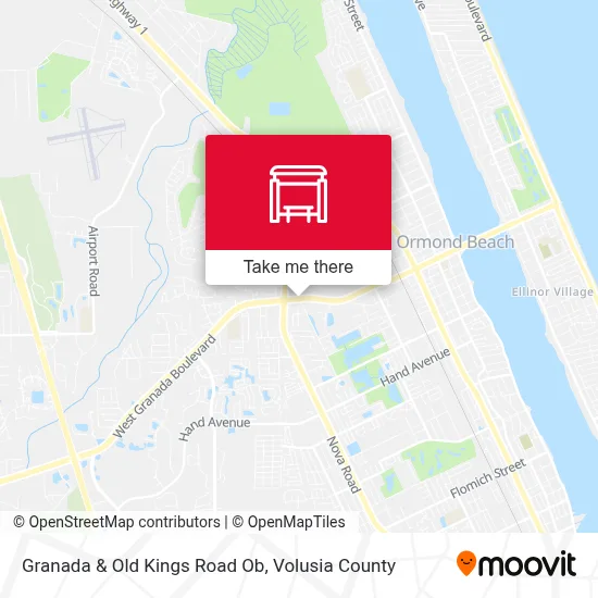 Granada & Old Kings Road Ob map