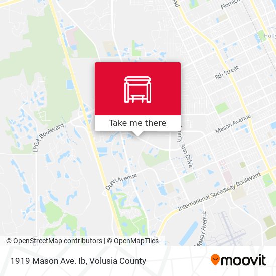 Mapa de 1919 Mason Ave. Ib