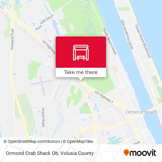 Mapa de Ormond Crab Shack Ob